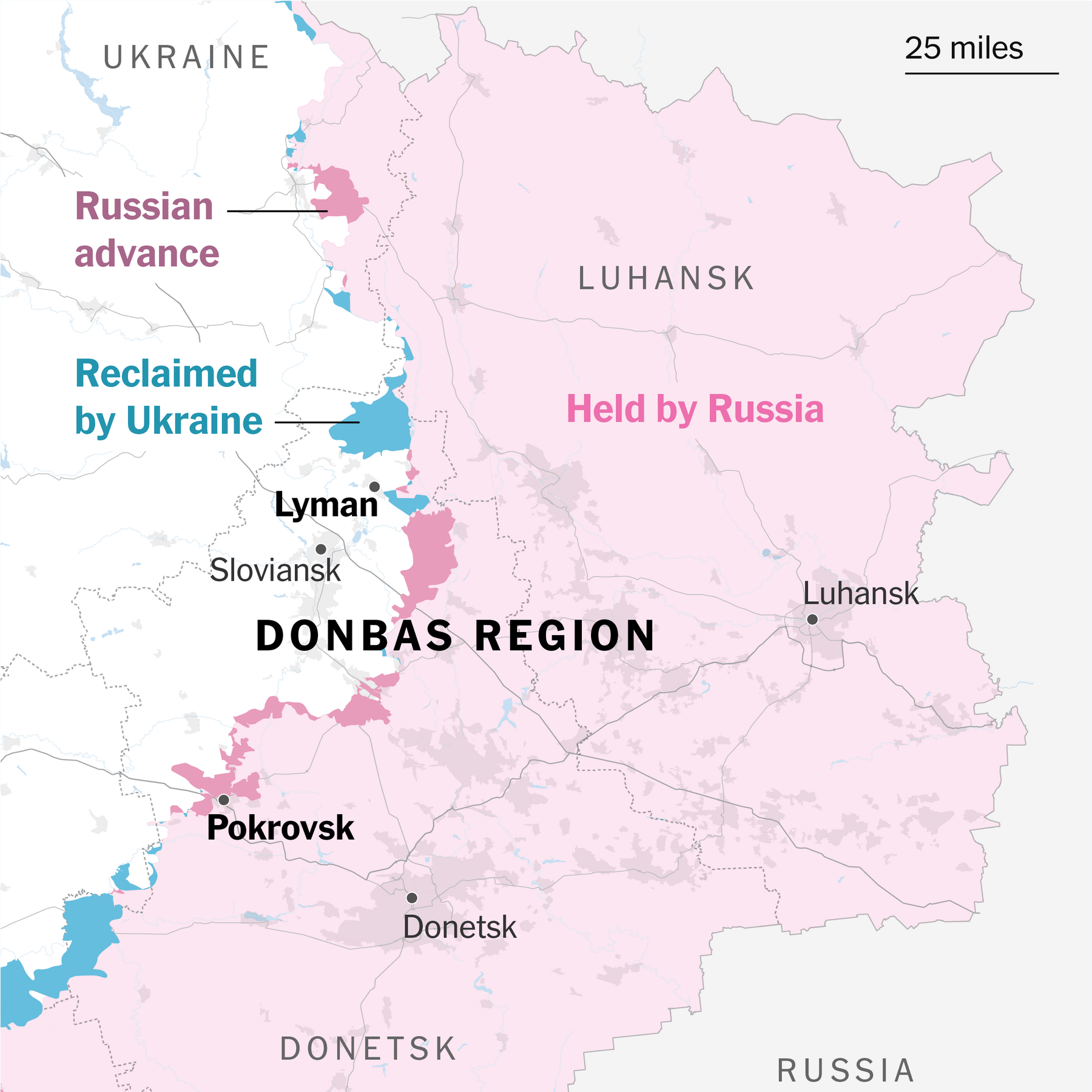 Ukraine Claws Back Land