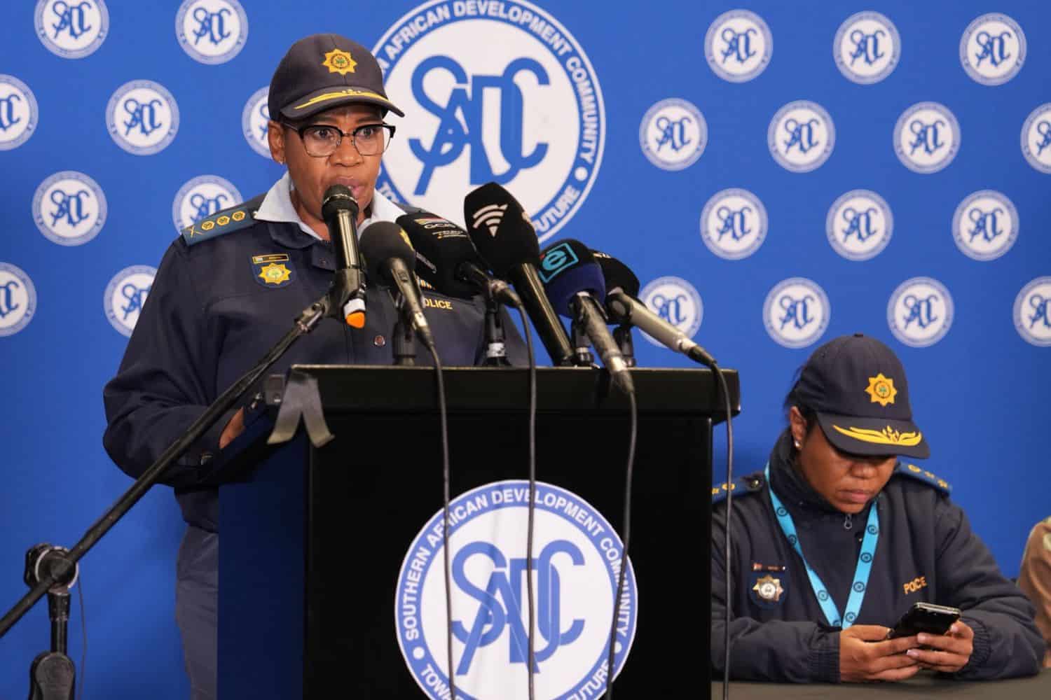 Two Congolese nationals arrested after identities fail to match SADC summit accreditation
