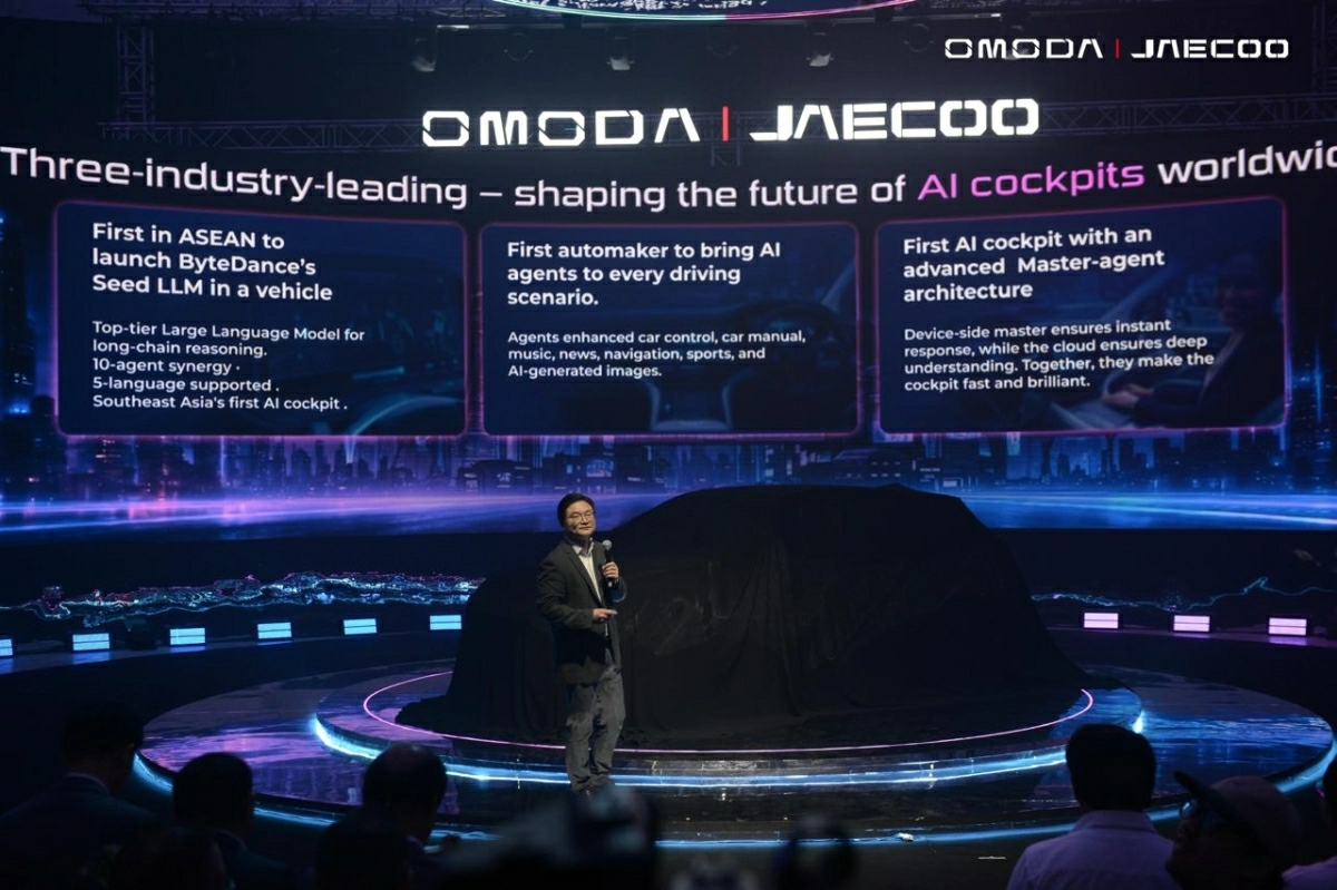 OMODA & JAECOO advances SIVP smart parking technology as OMODA 4 brings AI mobility vision closer to Saudi drivers