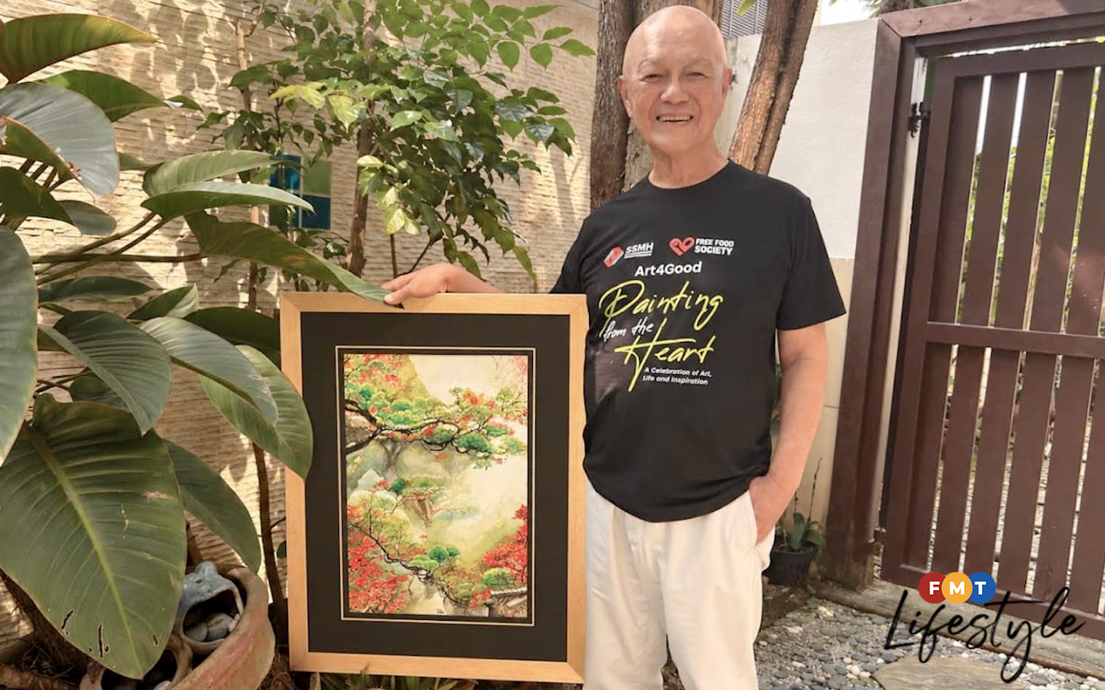 ‘Painting from the Heart’, for families who need a hand