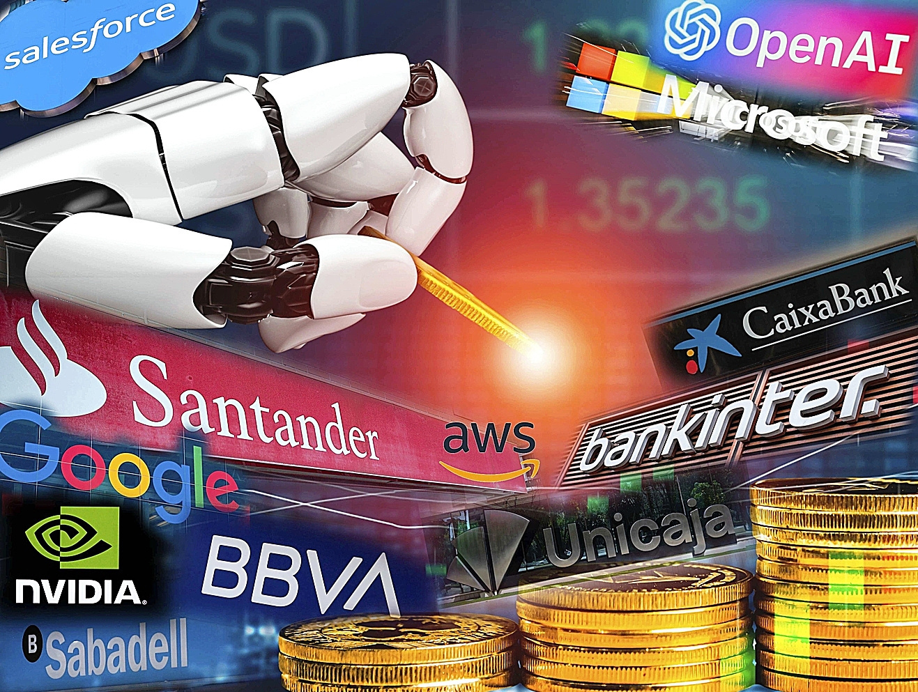 Spanish banking weaves alliances with Silicon Valley for the new era of AI