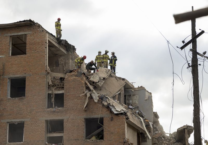 At least 28 killed in Ukraine, Zelenskiy condemns one of Russia’s most ‘vile strikes’