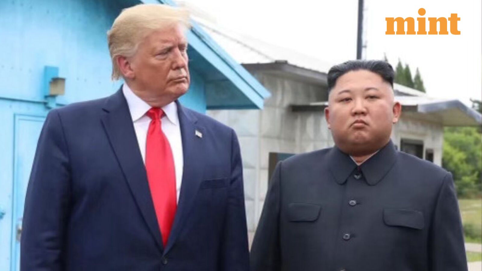 Trump shares throwback picture with Kim Jong Un, says they 'get along great despite unfriendly look'