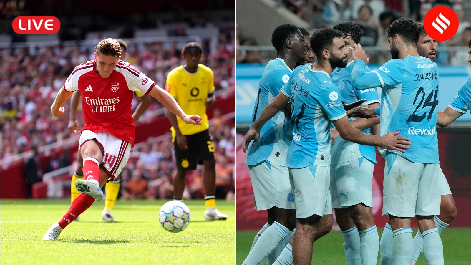 Arsenal vs Manchester City Community Shield 2026 Live Score: ARS take lead in 25 seconds