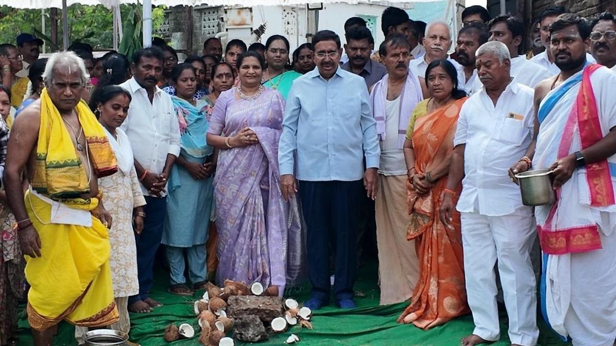 Minister announces ₹40 lakh for Nellore Vinayaka temple reconstruction