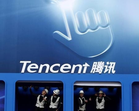 Why is Tencent stock falling today?