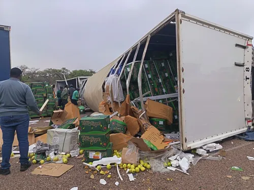 Three women killed after a goods truck carrying passengers overturns on N1