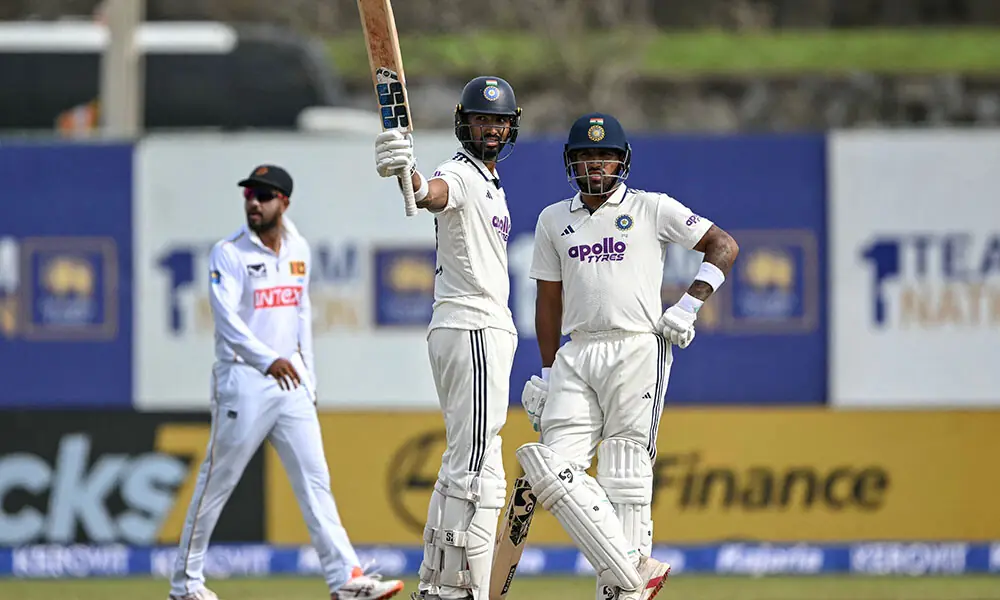 India's Padikkal steals the show with 167 in first Sri Lanka Test