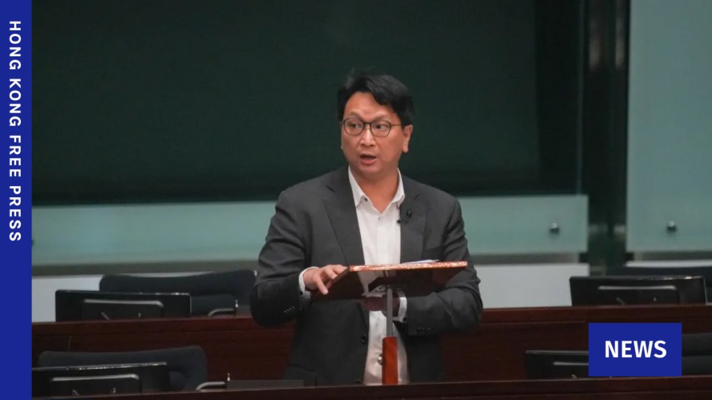 Elderly man arrested for criminal damage after red paint splashed on Kwun Tong lawmakers’ office