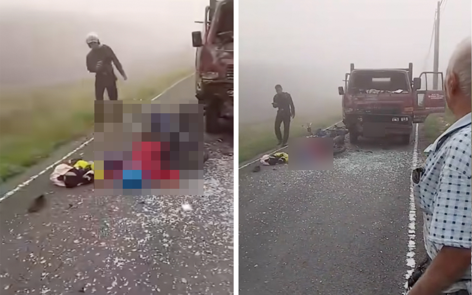 3 siblings killed in motorcycle-lorry crash in Johor