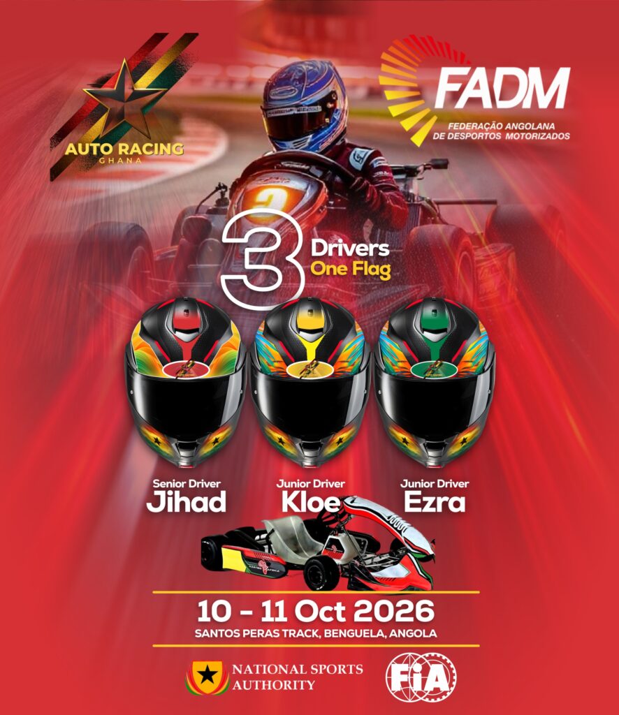 Ghana makes history with international karting debut