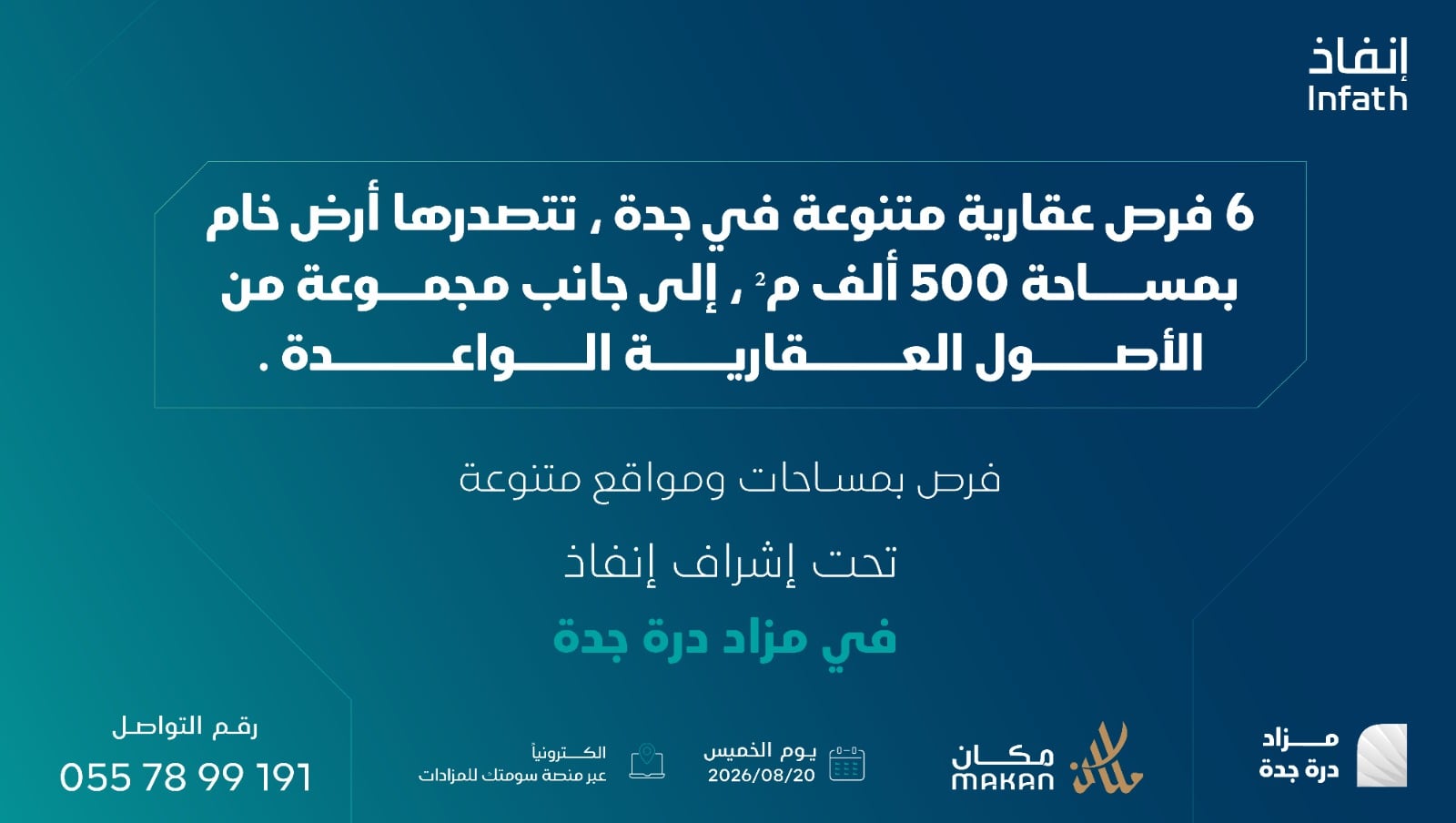 Durrat Jeddah online auction to offer prime land and properties in top districts
