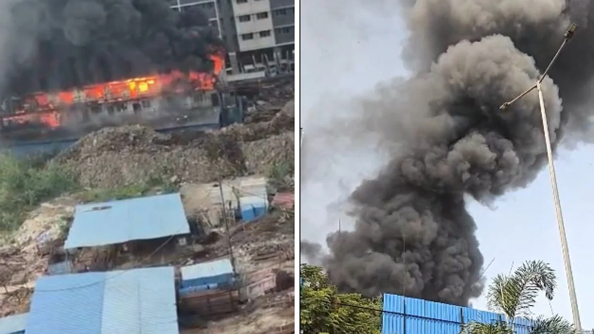 Mumbai: Fire Breaks Out At Mulund Under-Construction Building; 7 Gas Cylinders Exploded, Say Police