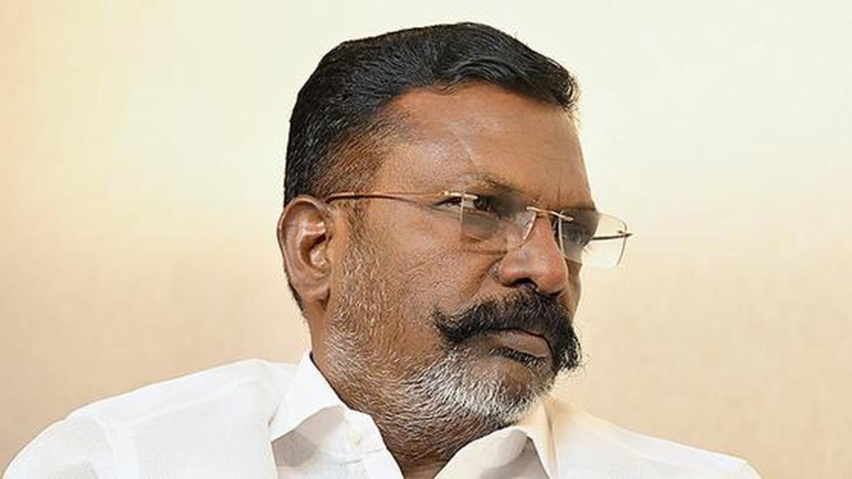Thirumavalavan backs INDIA bloc protest, calls for ‘people’s movement’ against EVMs