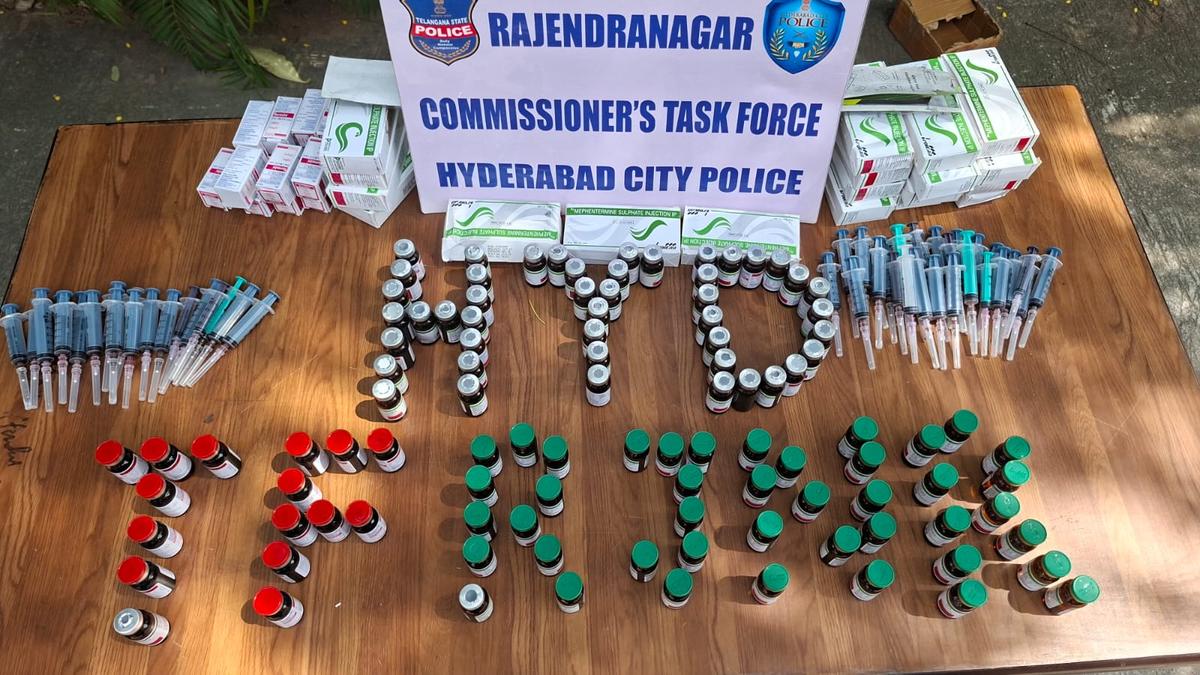 Three arrested for illegal sale of mephentermine sulphate injections in Hyderabad