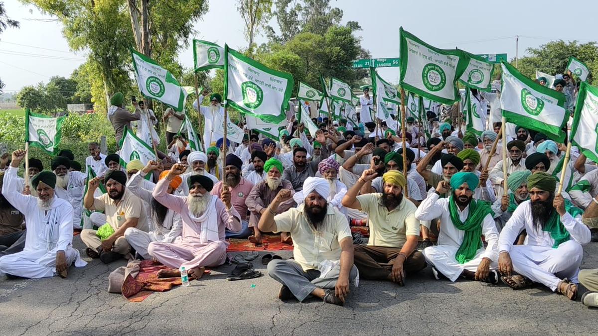 Farmers’ march to Delhi stopped at Haryana-Punjab border