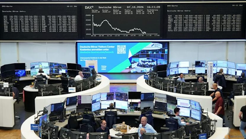 Shares slip as bond bashing rumbles on