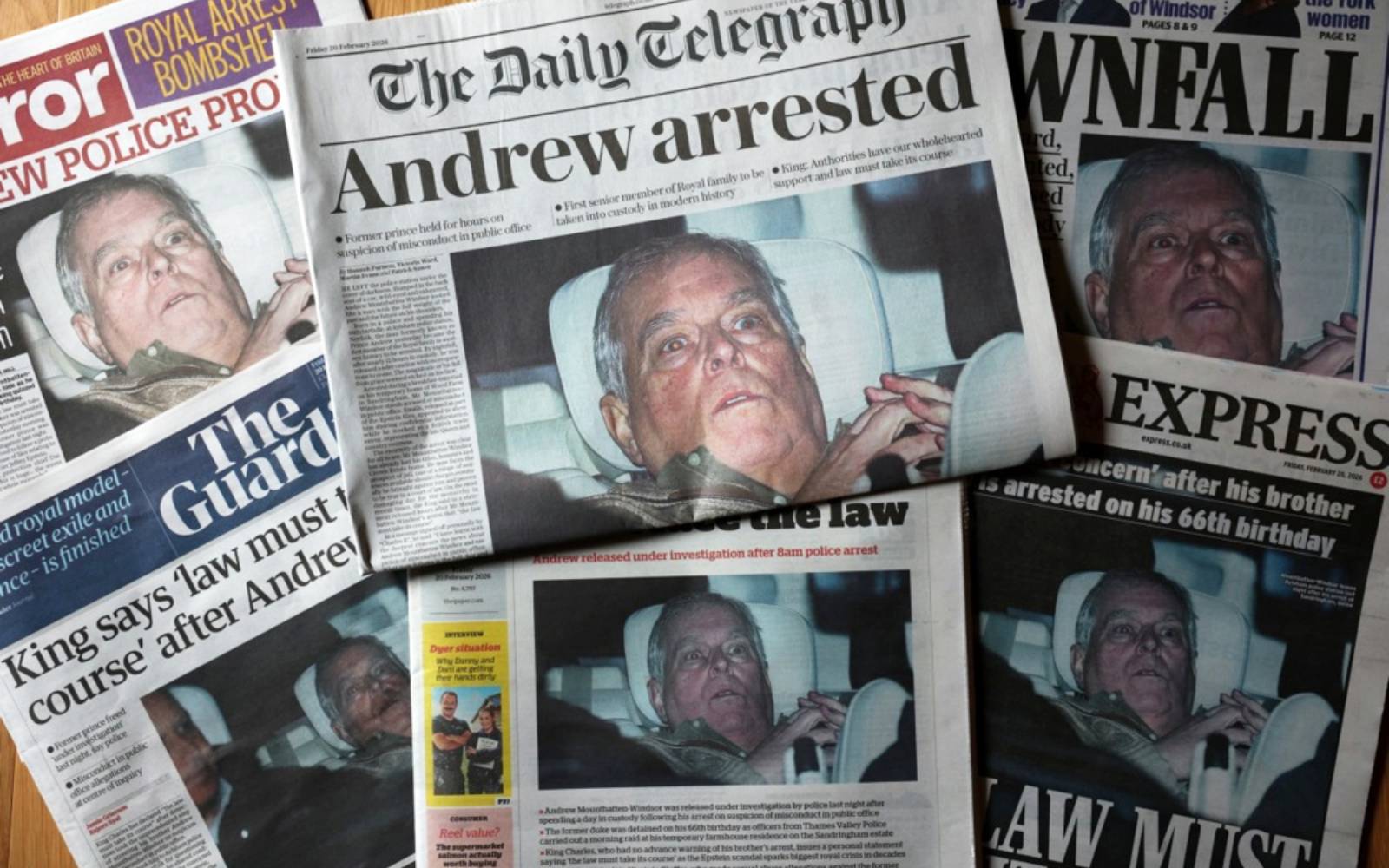 Ex-prince Andrew search warrants quashed after police accept legal error