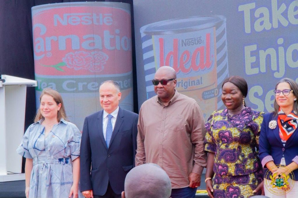 Nestlé Ghana expansion shows Ghana’s 24-hour economy in action – Mahama