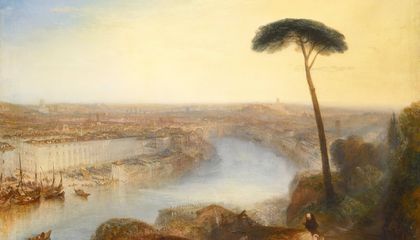 J.M.W. Turner Painted This Breathtaking Roman Landscape Nearly 200 Years Ago. If You Look Closely, You Can Still See His Fingerprints