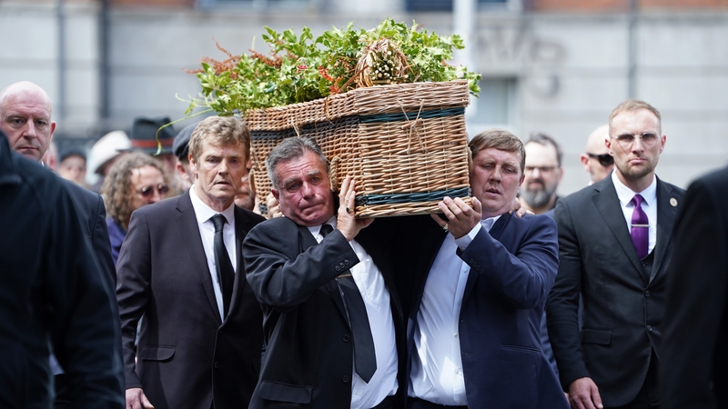 Glen Hansard's funeral under way in Dublin