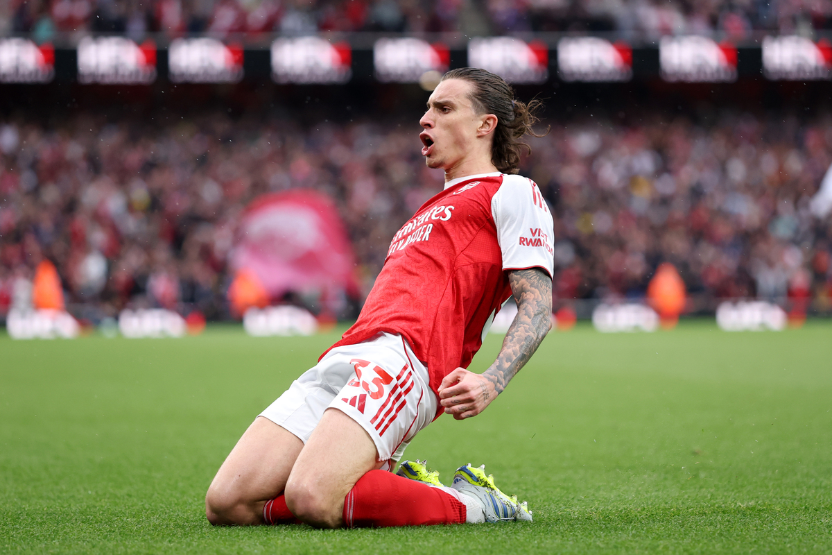Watch: Calafiori gives Arsenal early lead against Maresca and Donnarumma’s Man City