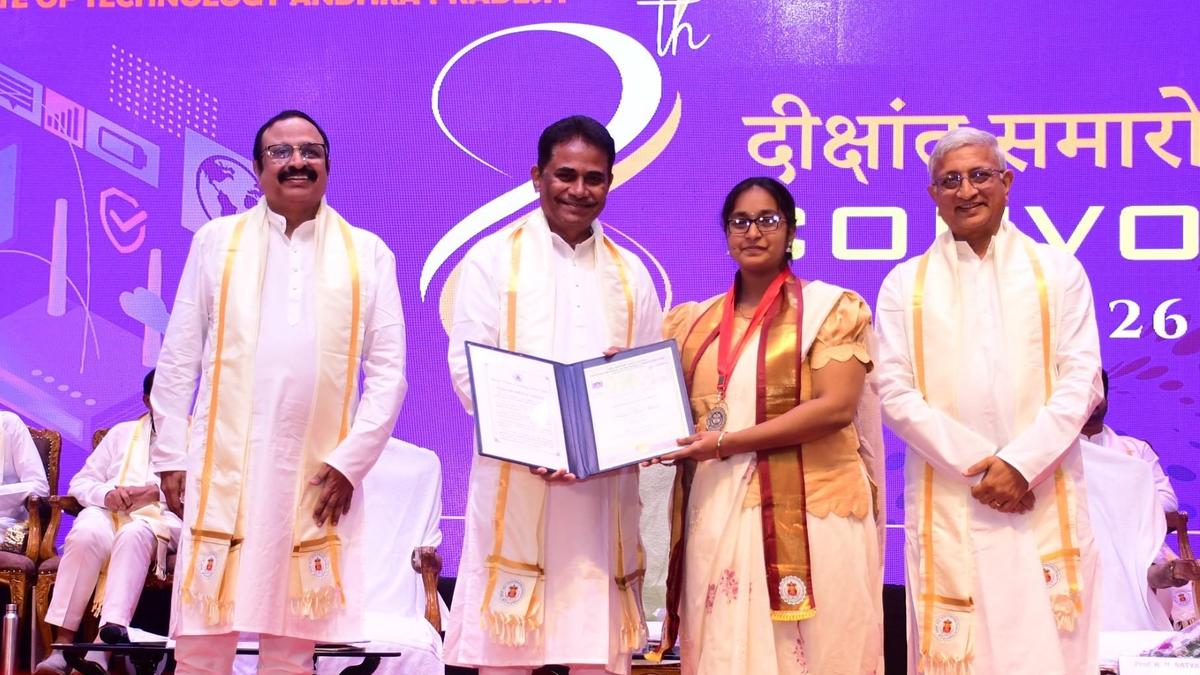 Embrace emerging technologies, students told at NIT-A.P. convocation