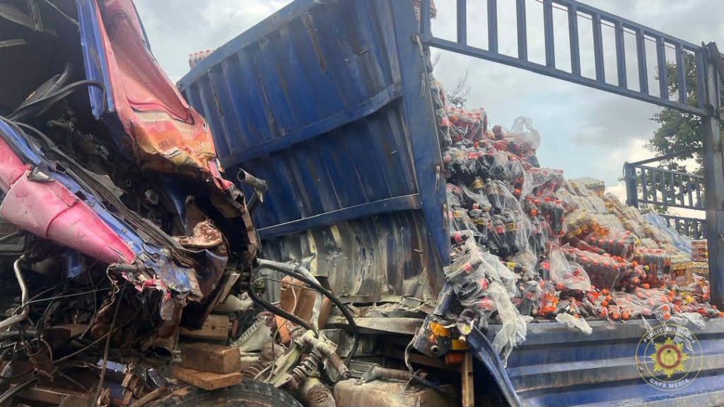GNFS rescues trapped driver after trailer accident at Water Falls Junction