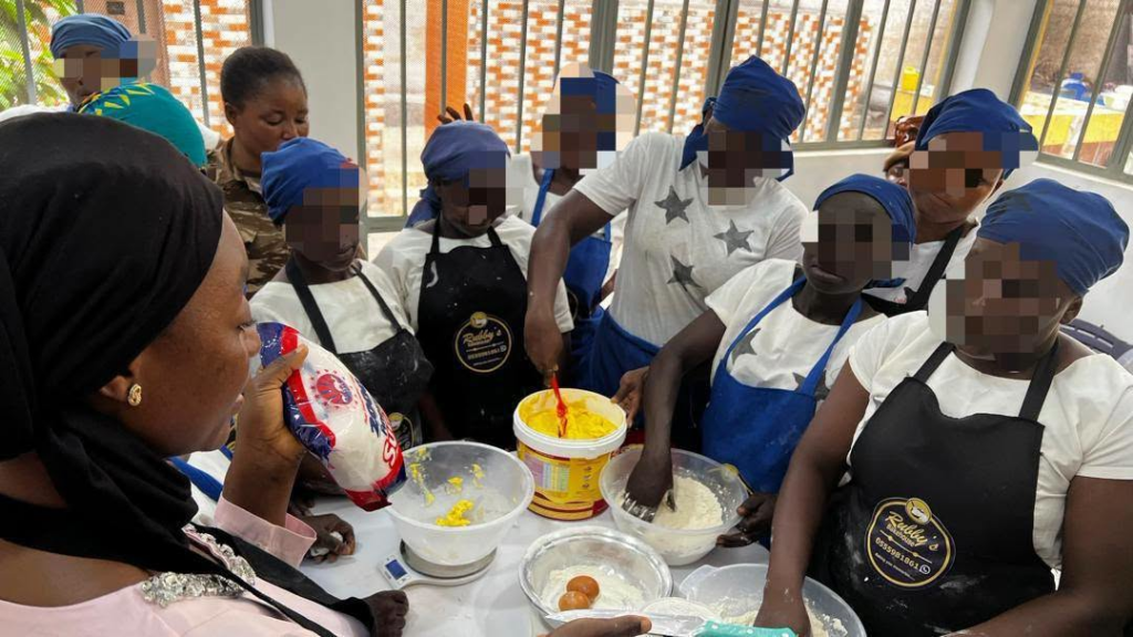 Sunyani Female Prison trains inmates in vocational skills
