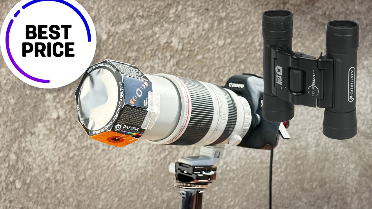 Photograph or watch the solar eclipse next week safely with this $11 filter and $30 binoculars
