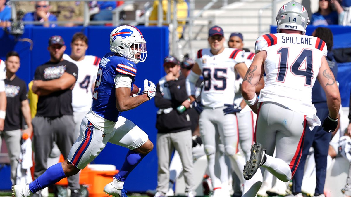 DJ Moore’s status for Bills-Rams game gets cloudy after practice absence