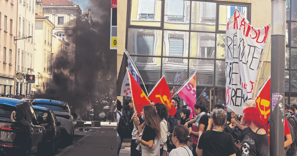 S'porean man, 64, gets tear-gassed while holidaying in France during student protests