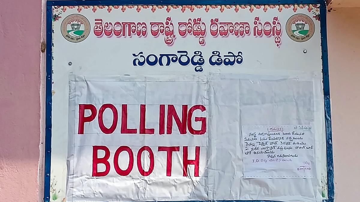 Telangana RTC union polls underway; results on October 17