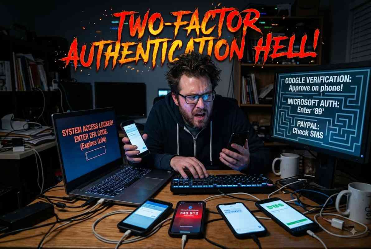 Two-Factor Authentication: Because Apparently One Password Wasn't Annoying Enough
