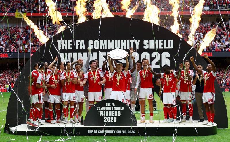 Odegaard: Arsenal 'want to win everything' after Community Shield success