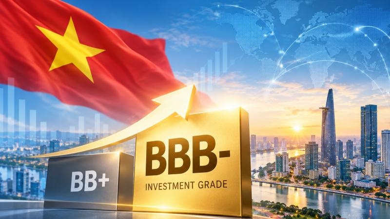 Vietnam strengthens global credit standing with R I upgrade to BBB