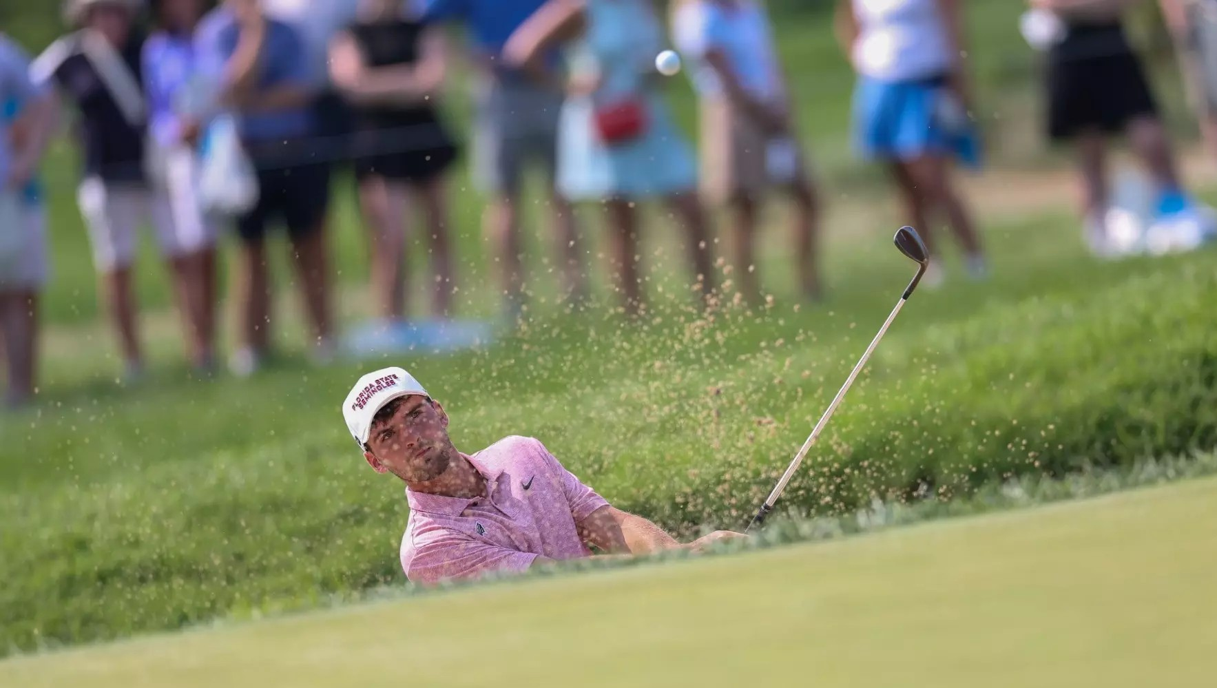 Jack Whaley playing for U.S. Amateur title as FSU coach Trey Jones watches