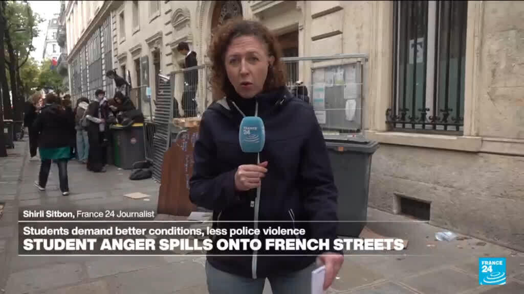 French student protesters vow to keep up their fight after scoring first win