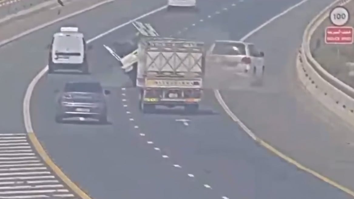 Abu Dhabi Police share video warning about dangers of reversing on busy roads