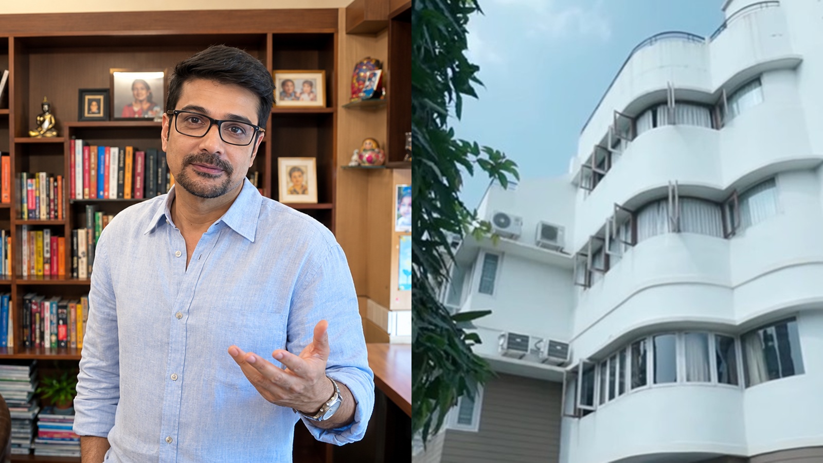Prosenjit Chatterjee’s 4-storey Kolkata home has a Satyajit Ray connection: ‘Not going to break this house’