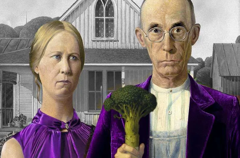 The green revolution may be turning purple