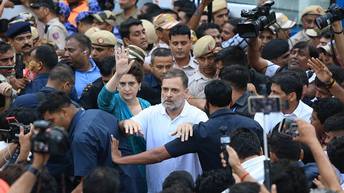Women Cops Molested, Injured During Rahul Gandhi-Led Protest, Solicitor General Tells Supreme Court