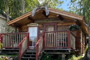 Gold Rush Cabin in Dawson City, Yukon