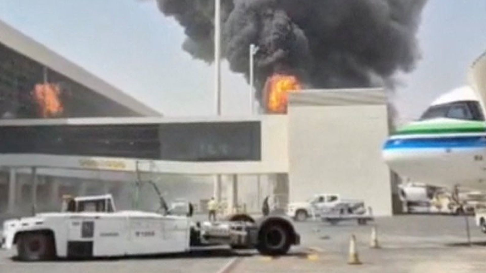 Three killed in Houthi-claimed strikes on Saudi Arabian airport
