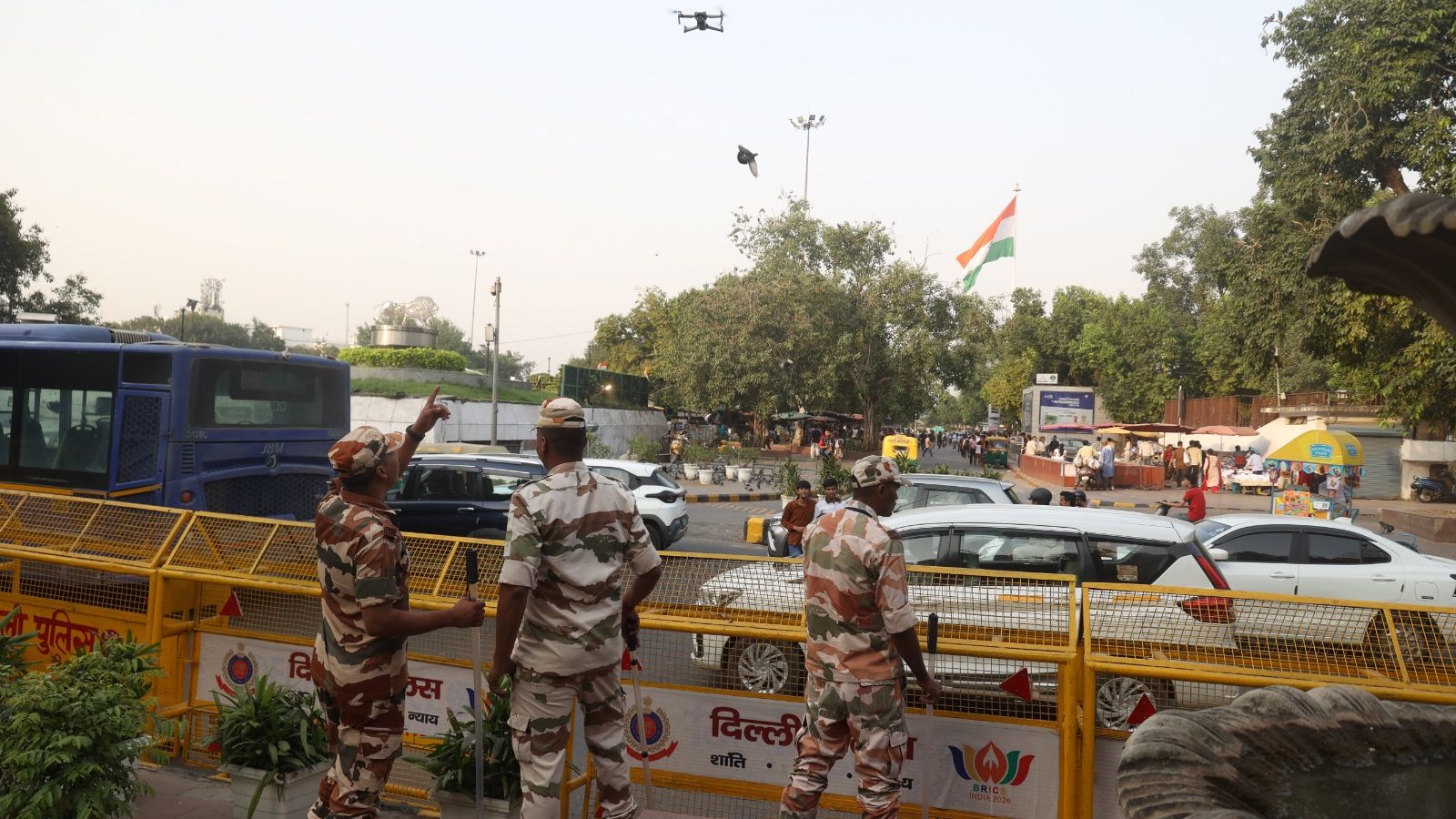 CJP protest in Delhi: 600 low-floor buses, cops wearing body cameras in security plan