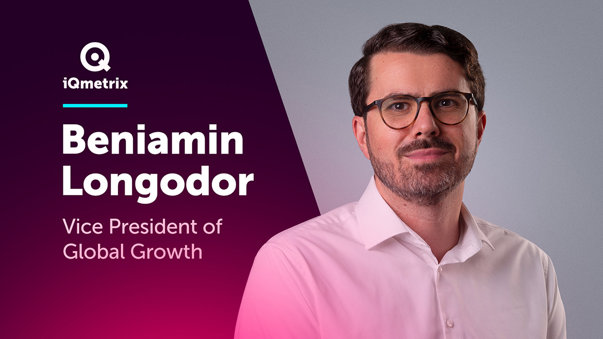 iQmetrix Appoints Beniamin Longodor as Vice President of Global Growth