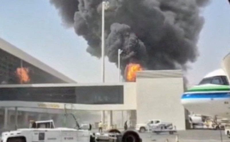 Three killed in Houthi attacks on Riyadh airport, including pilot