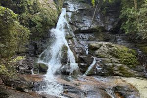 High Shoals Falls in Hiawassee, Georgia