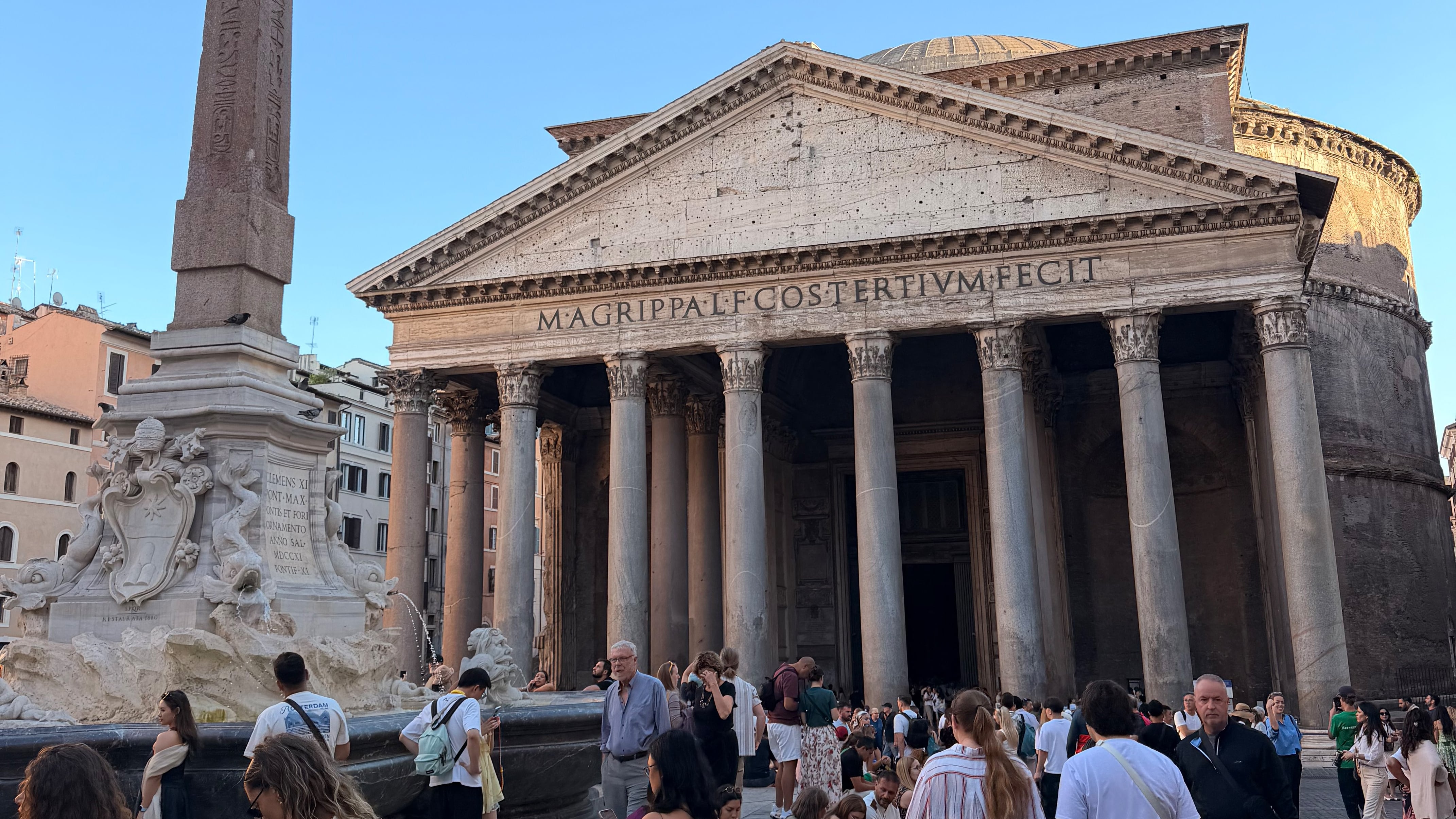 From Italy’s modern defence structure to the ancient Pantheon: A reminder of what survives