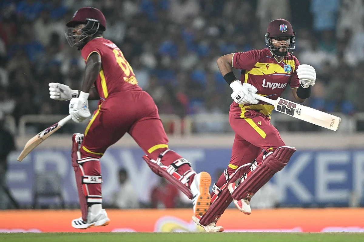 Shai Hope, Sherfane Rutherford stun India with 250-run T20 chase
